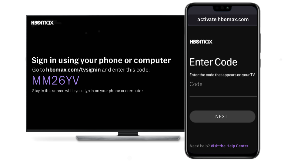 How to Connect  on your TV using a Code 